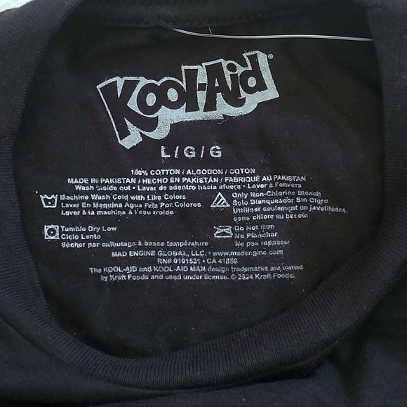 Mad😡 Engine Global🌎 LLC "Rock-A-Dile Red Kool-Aid" Graphic Tee👕 - NWT - Picture 6 of 12